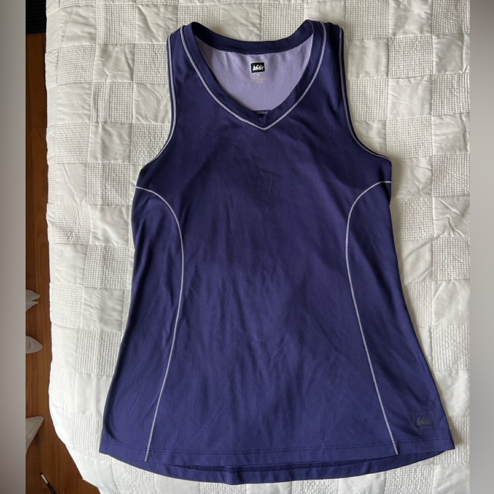 REI Deep Purple Sleeveless‎ Top